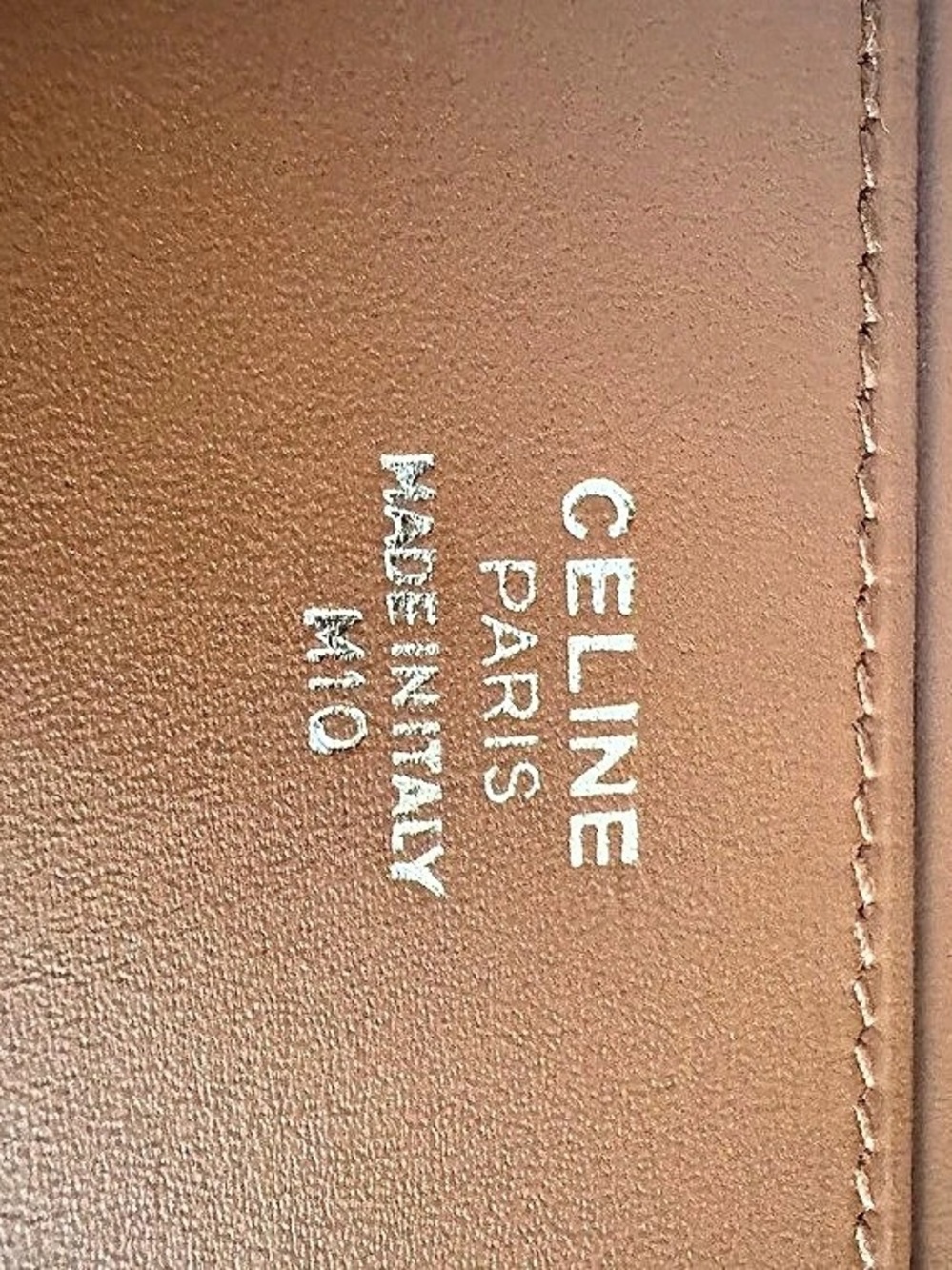 Celine Vintage Macadam Monogram Kisslock Long Wallet Brown - Picture 2 of 15